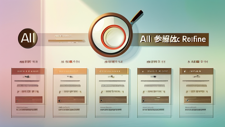 信息图风格，中央标题“AI参考文献避坑指南”，周围列出4个要点：核对原始来源、确认期刊要求、检查标点符号、手动补全缺失信息，每个要点配有小图标，如放大镜、期刊图标、标点符号图标、笔图标，背景为柔和渐变，文字清晰